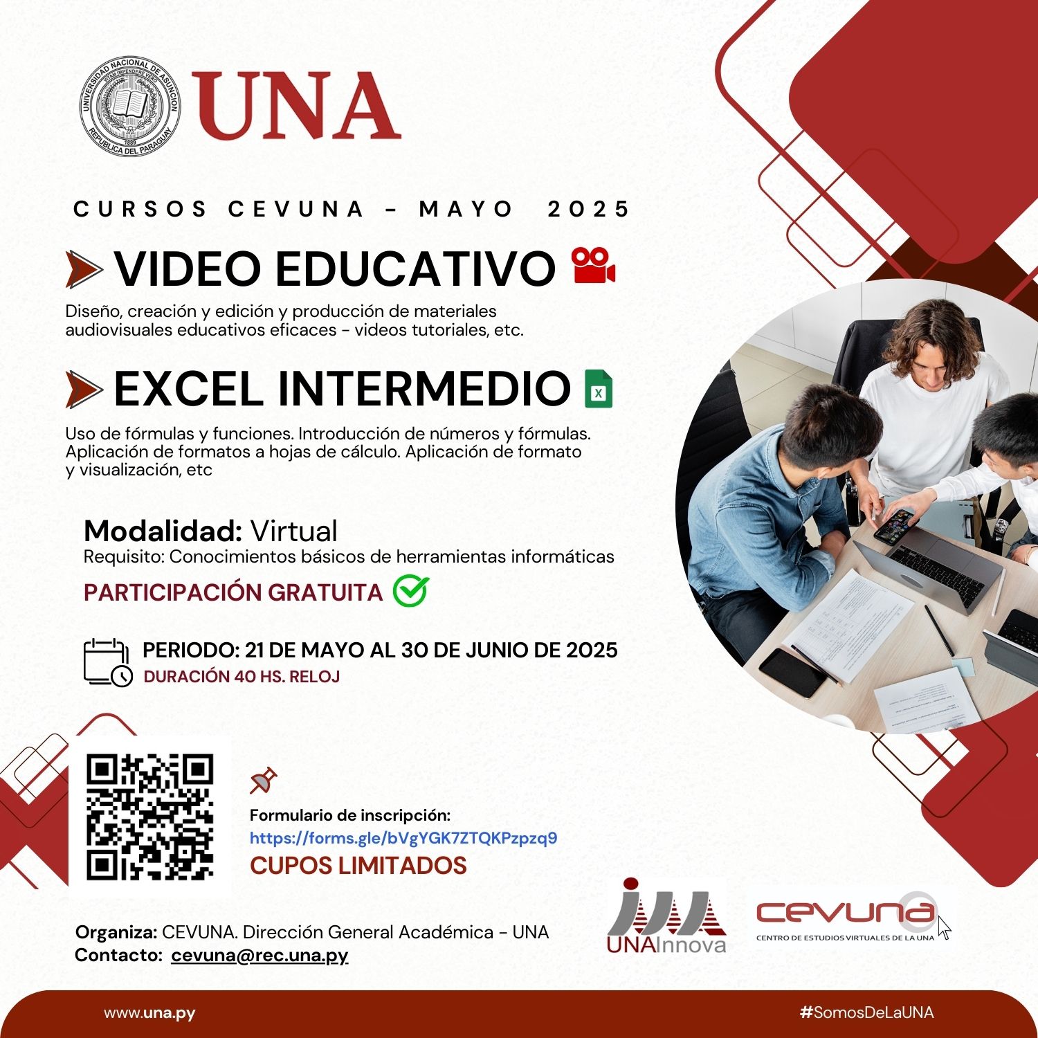 AFICHE CURSOS MAYO 2025