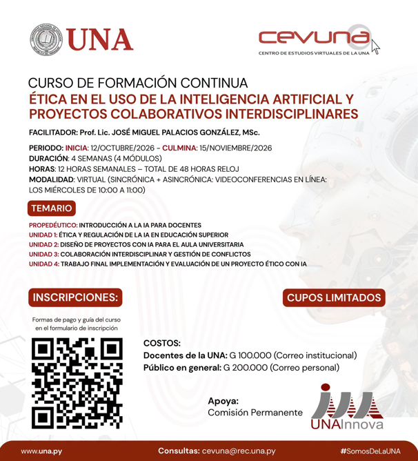 “ÉTICA EN EL USO DE LA INTELIGENCIA ARTIFICIAL Y PROYECTOS COLABORATIVOS INTERDISCIPLINARES”